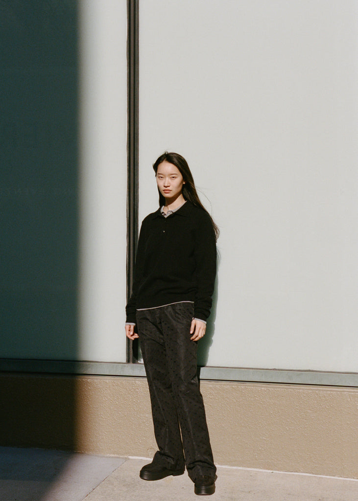 Sonja Floral Jacquard Trousers