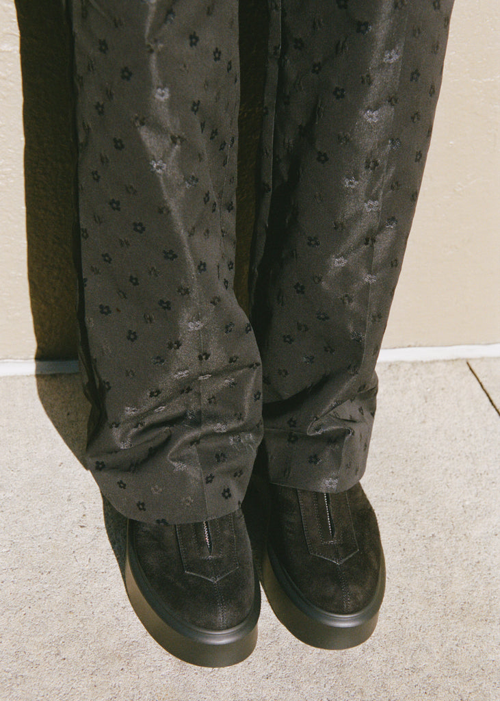 Sonja Floral Jacquard Trousers