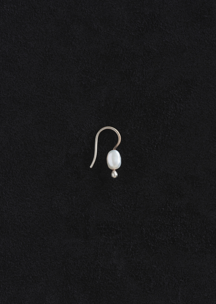 Mermaid Earrings — White