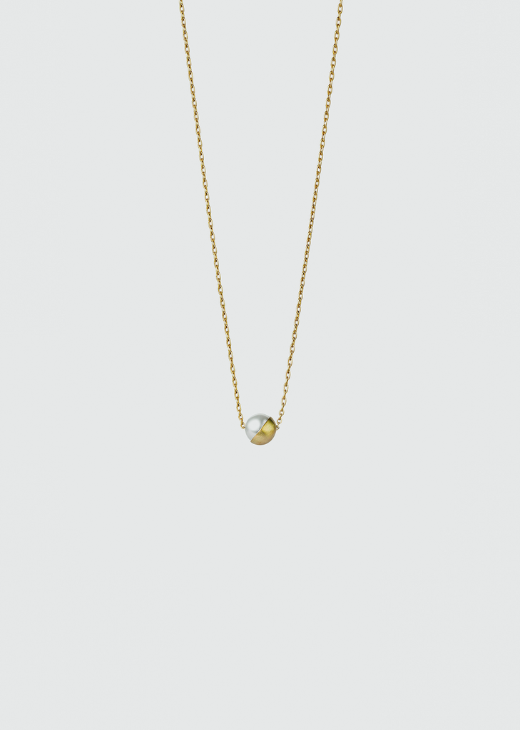Half Pearl Necklace 45°
