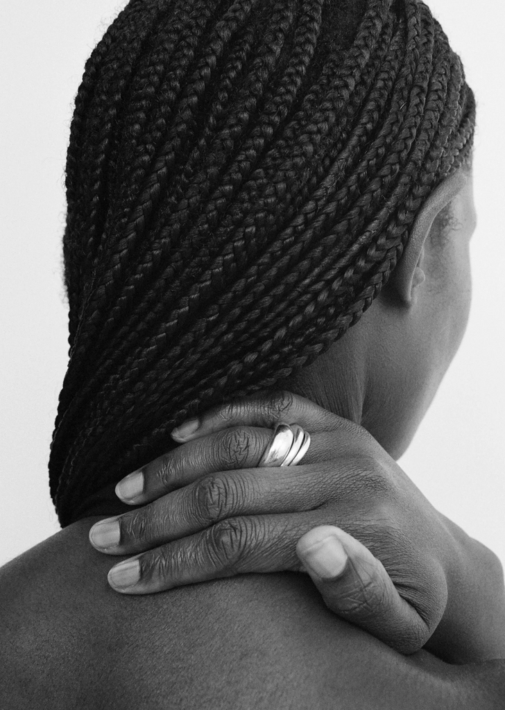 Stacking Silver Rings, Set of Three