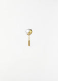 Half Pearl Earring 45°