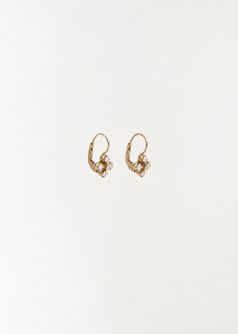 White Diamonds Quadrifoglio Earrings