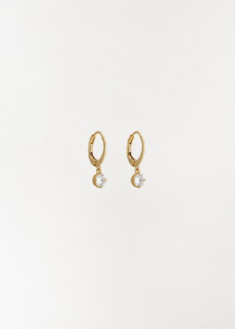 Phantome Momo White Diamonds Earrings