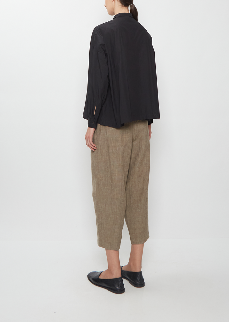 Granny Line Box Cotton Shirt