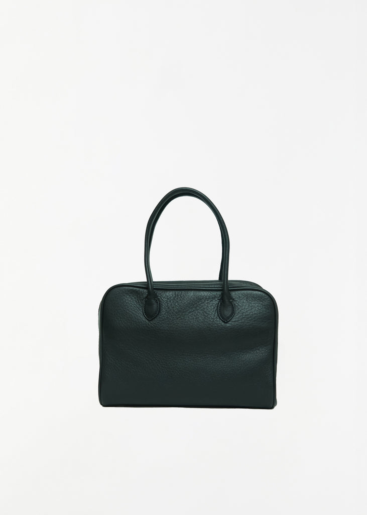 Soft Bowling Leather Bag, Small