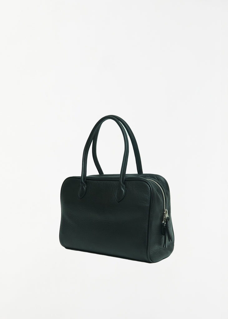 Soft Bowling Leather Bag, Small
