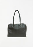 Soft Bowling Leather Bag, Medium