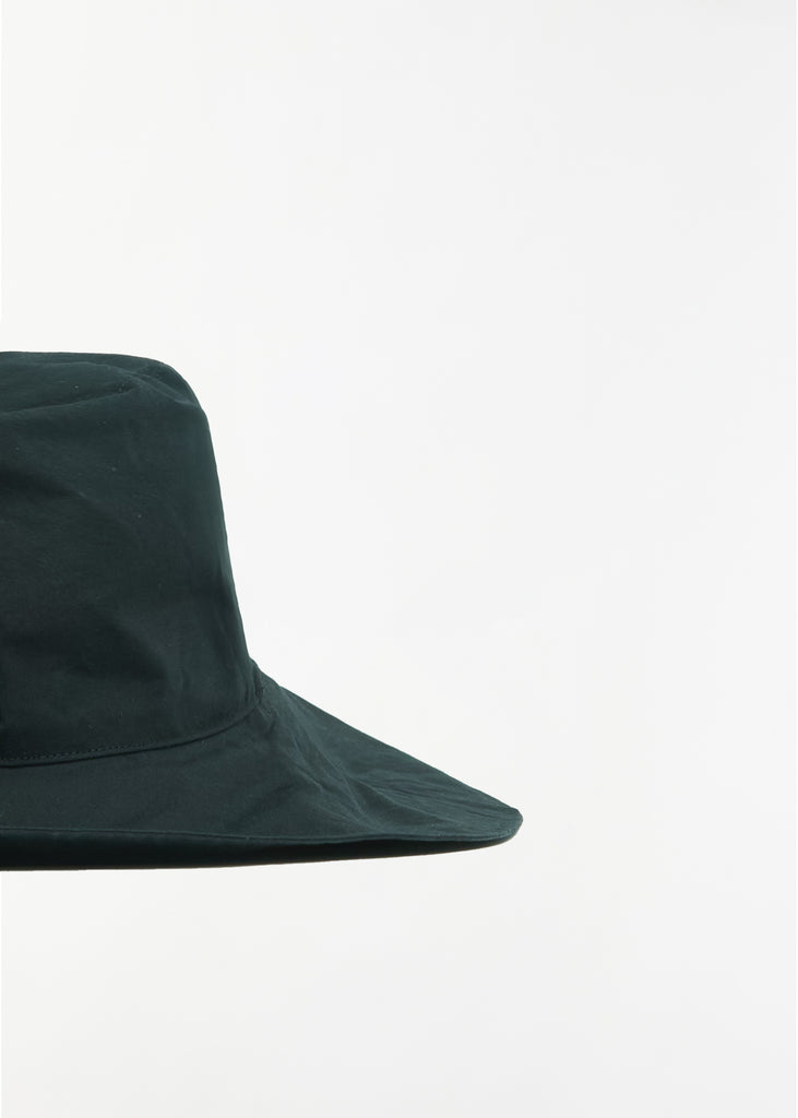 Wide Brim Cotton Plain Hat