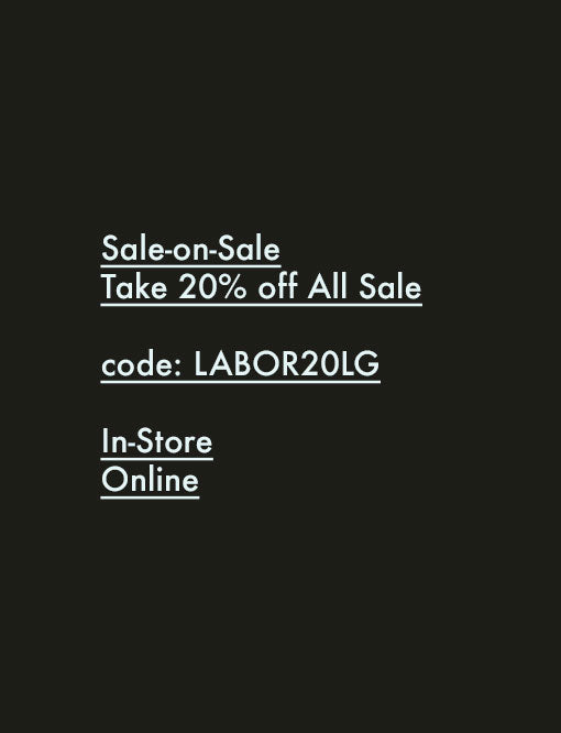 Labor Day Sale