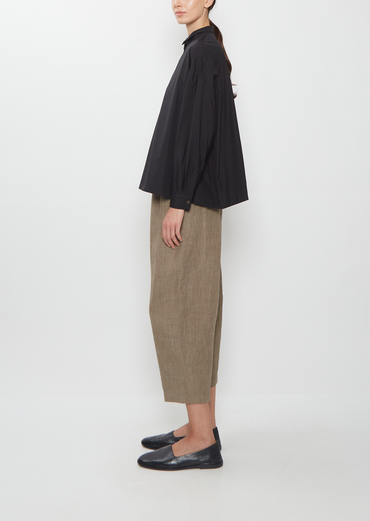 Granny Line Box Cotton Shirt