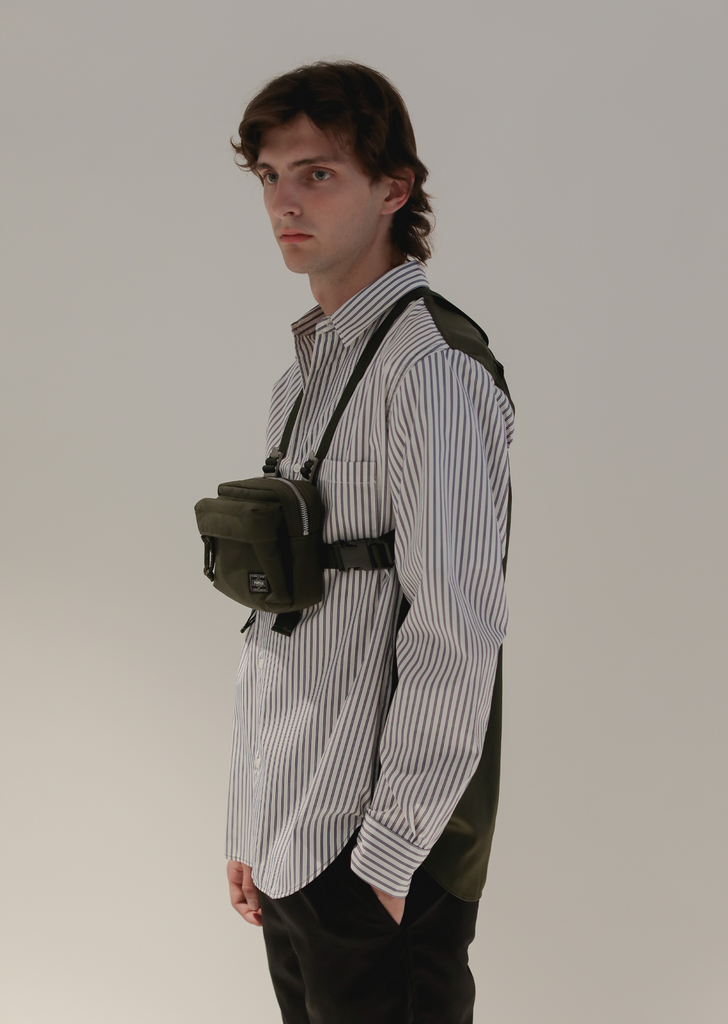 Porter Front Harness Bag — Khaki