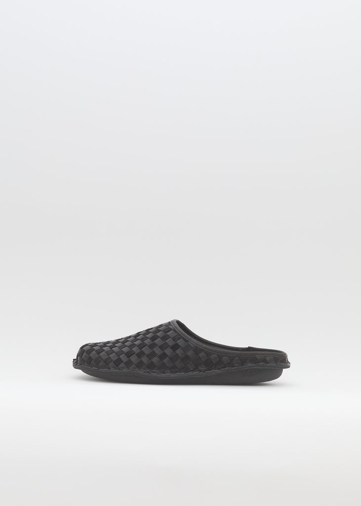 x VIBAe Roma Woven Leather Mule