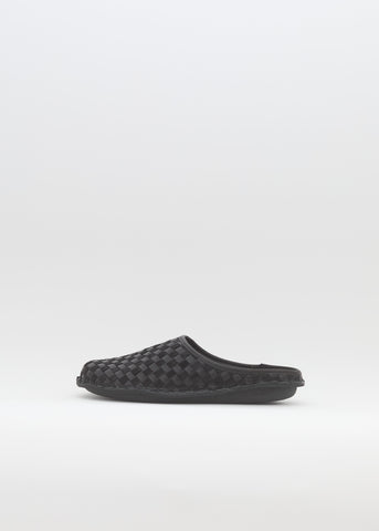 x VIBAe Roma Woven Leather Mule