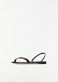Ella Leather Flat Sandal