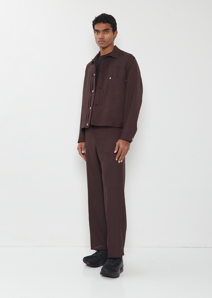 Suiting Wool Blend Jacket