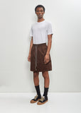 Knee Shorts — Brown