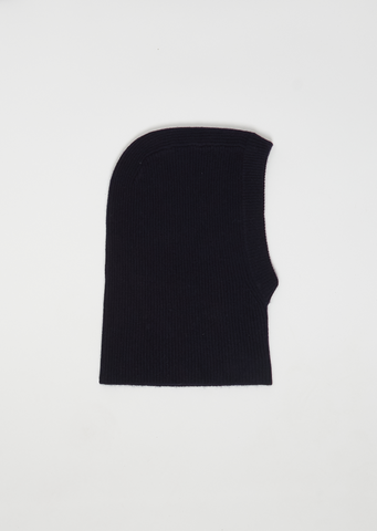 Azuki Cashmere Balaclava — Midnight