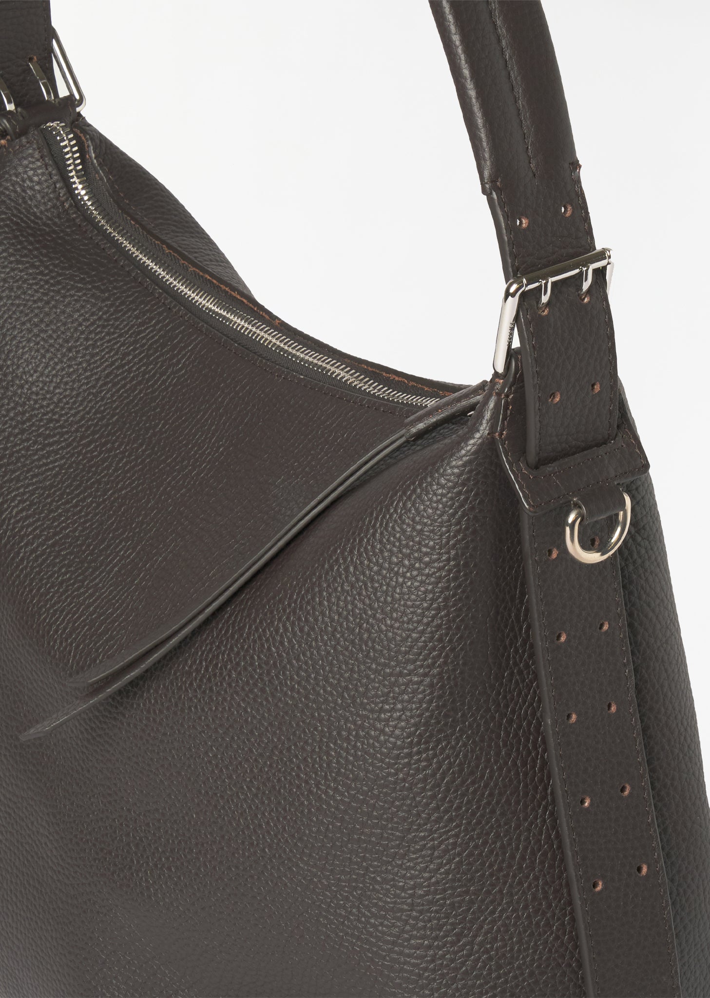 Lemaire Belt Leather Shoulder Bag in Natural
