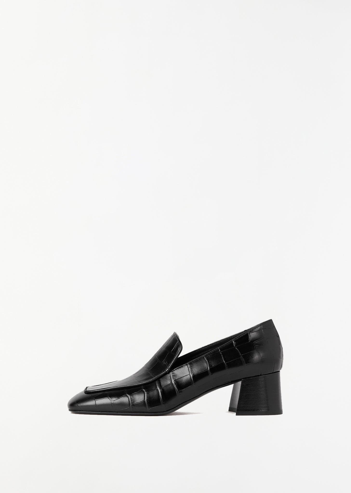 The Block-Heel Pump – La Garçonne