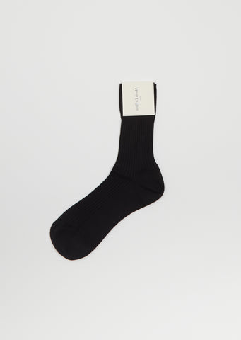 Bio Organic Cotton Socks — Black