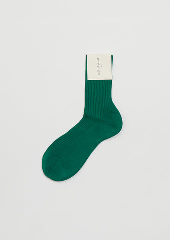 Bio Organic Cotton Socks — Forest Green