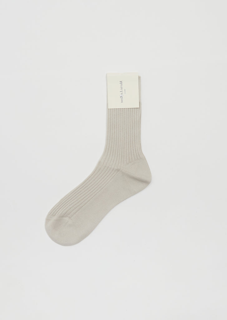 Bio Organic Cotton Socks — Light Grey