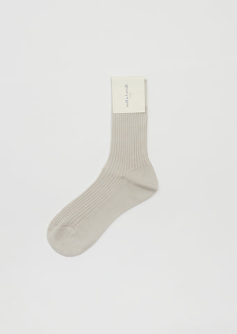 Bio Organic Cotton Socks — Light Grey