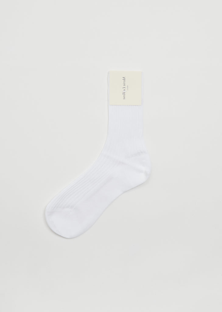 Bio Organic Cotton Socks — White