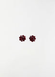 Daisy Stud Earring — Blood Red