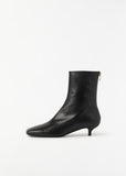Leather Day Ankle Boots
