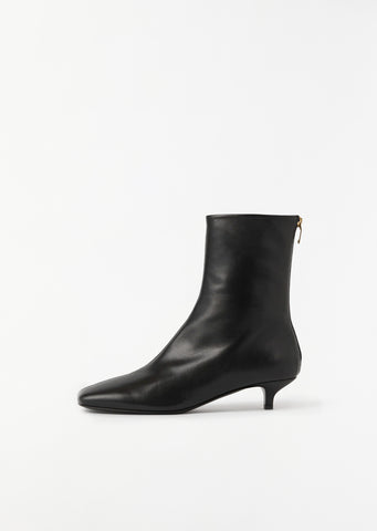 Leather Day Ankle Boots
