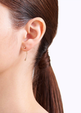 Diamond Twist Curl Earring 01