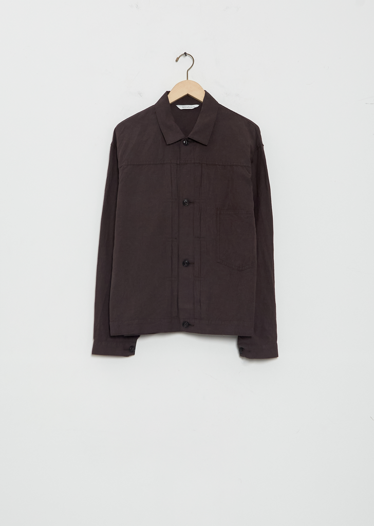 Old Trucker Cotton Linen Jacket