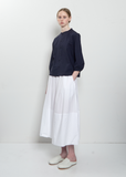 Micra Sushi Light Poplin Blouse — Atlantic