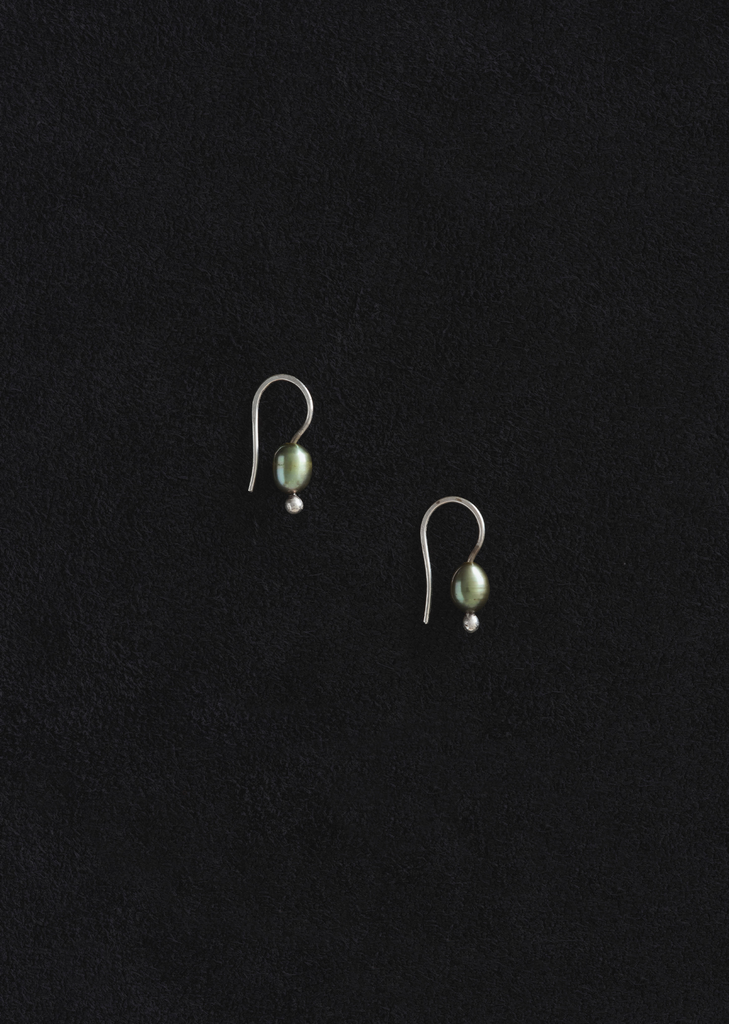 Mermaid Earrings — Green