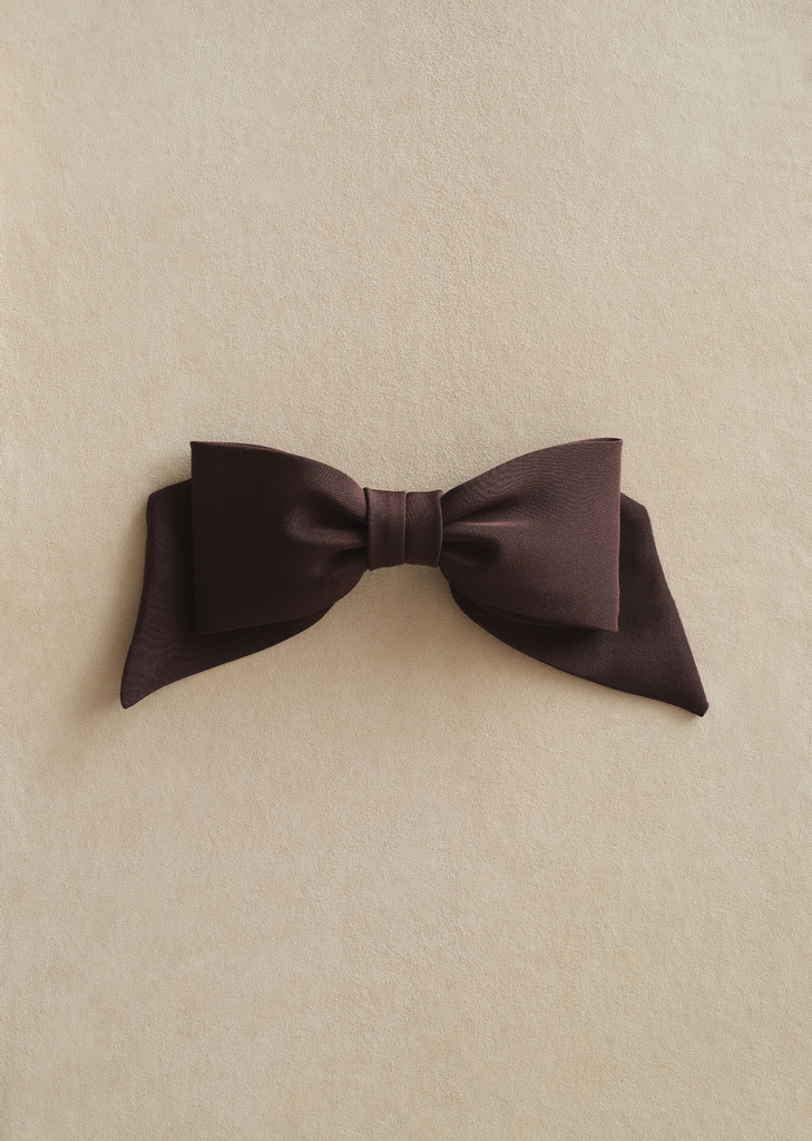 Elegant Bow — Chocolate