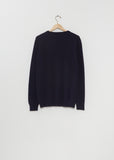 Heriot Cashmere Sweater — Navy Blue