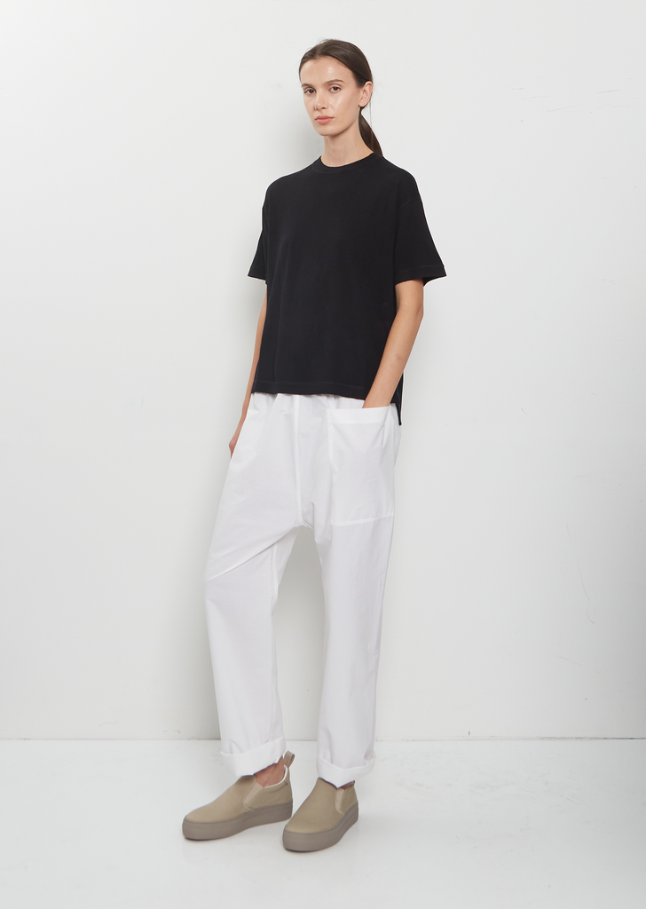Marta Ultrafine Merino S/S T-Shirt — Black
