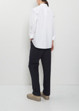 Belone Cotton Poplin Shirt — Optical White