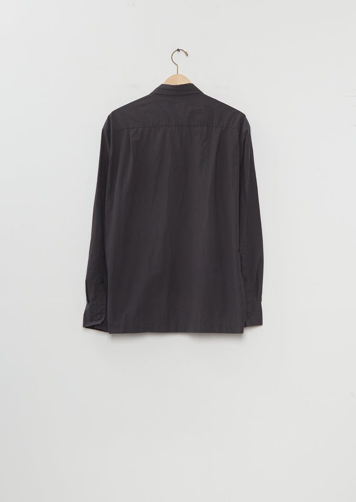 Luca Poplin Shirt — Asfalto