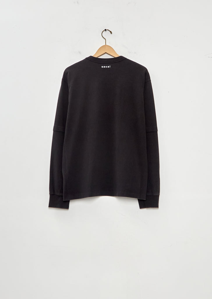 Cotton Jersey Long Sleeve T-Shirt