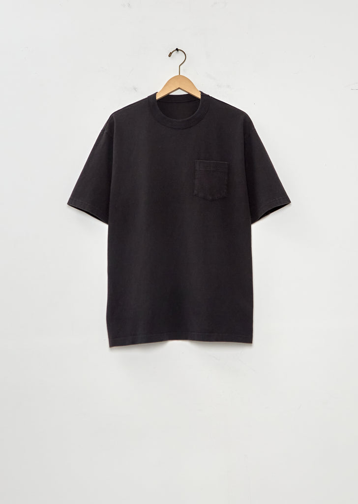 Cotton Jersey T-Shirt — Black