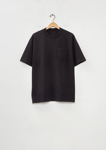 Cotton Jersey T-Shirt — Black