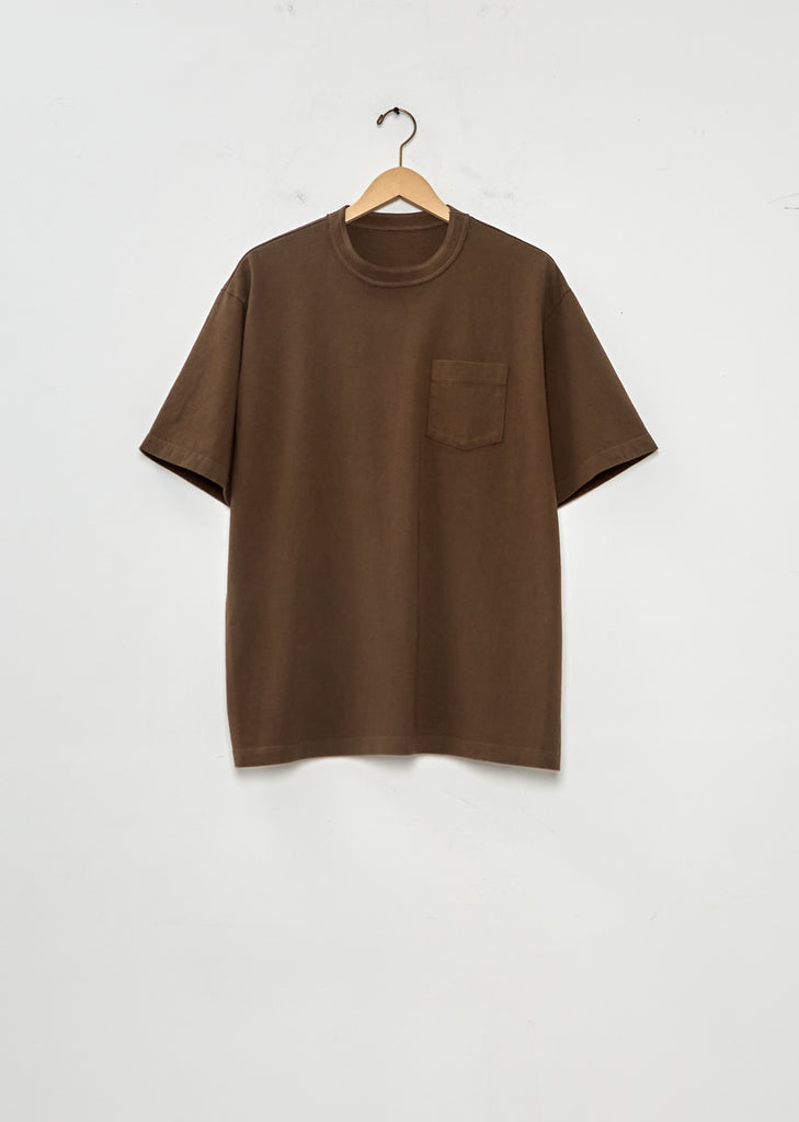 Cotton Jersey T-Shirt — Brown