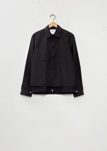 Poplin Double Shirt Jacket