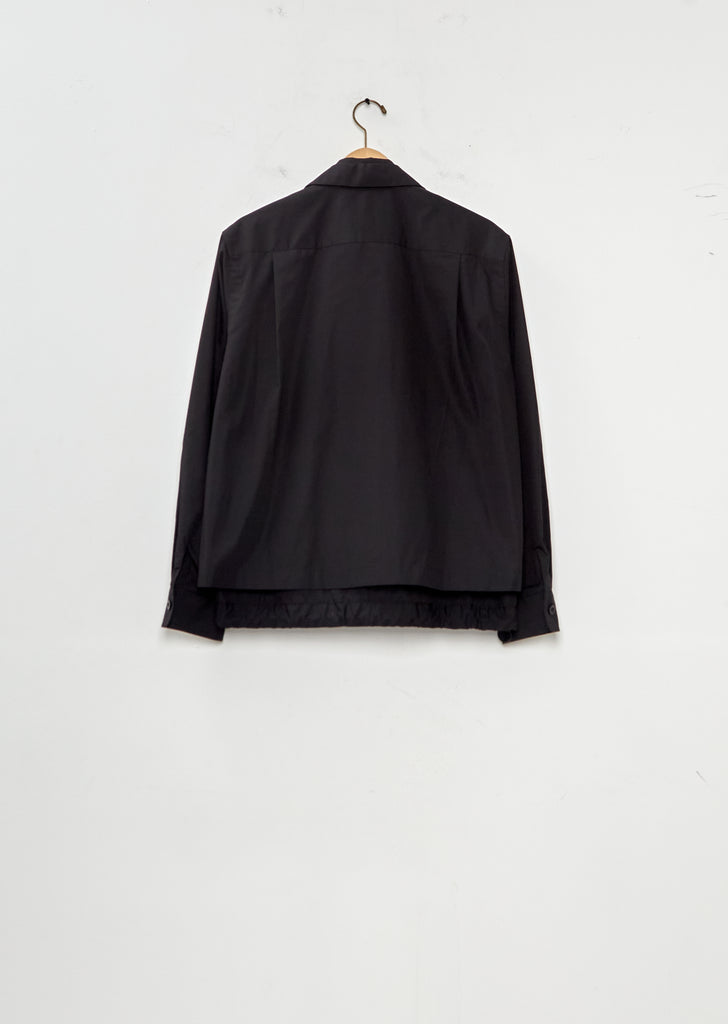 Poplin Double Shirt Jacket