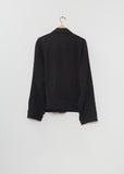Wool Gabardine Pocket Blouson