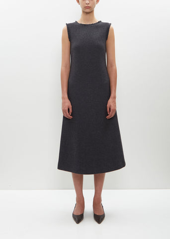 Double-Faced Wool Amor Dress