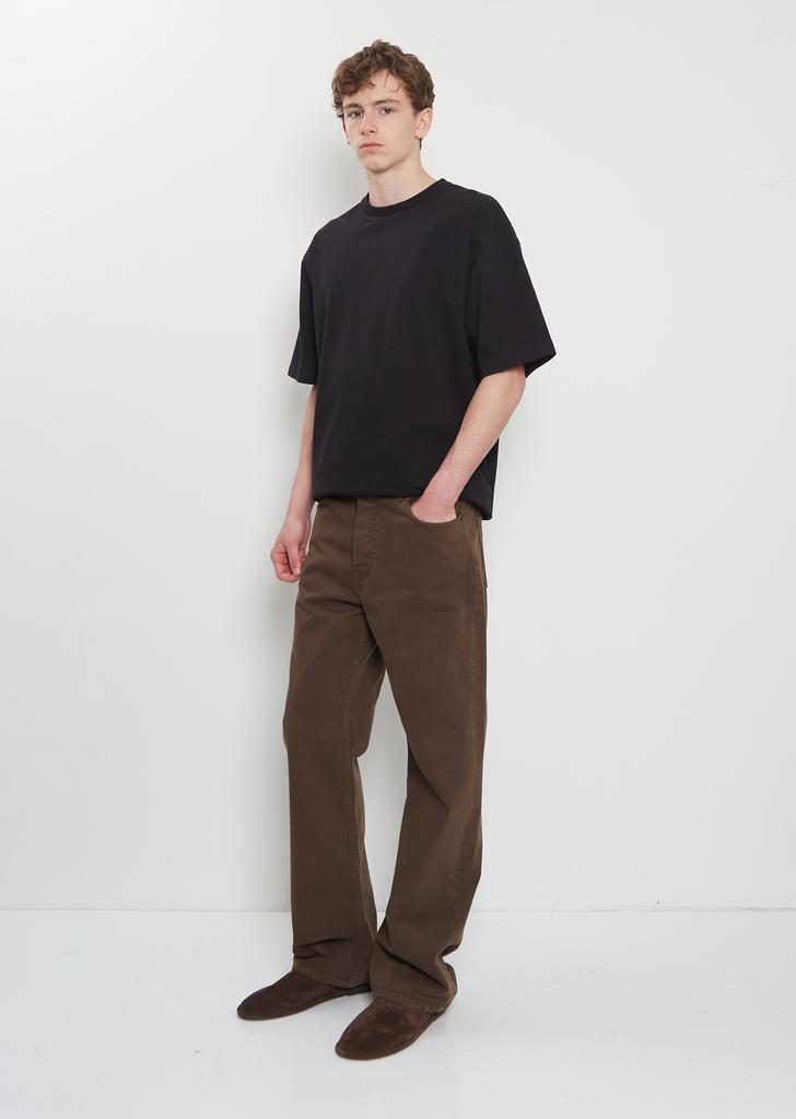 Siouxie Cotton Jean — Brown Grey